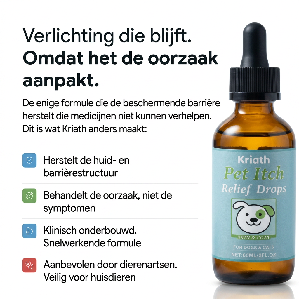 Kriath Pet Itch Relief Drops