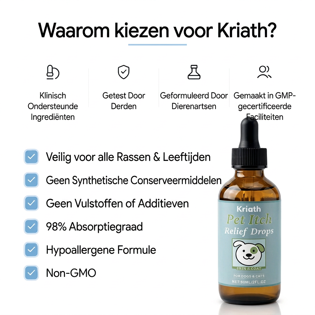 Kriath Pet Itch Relief Drops