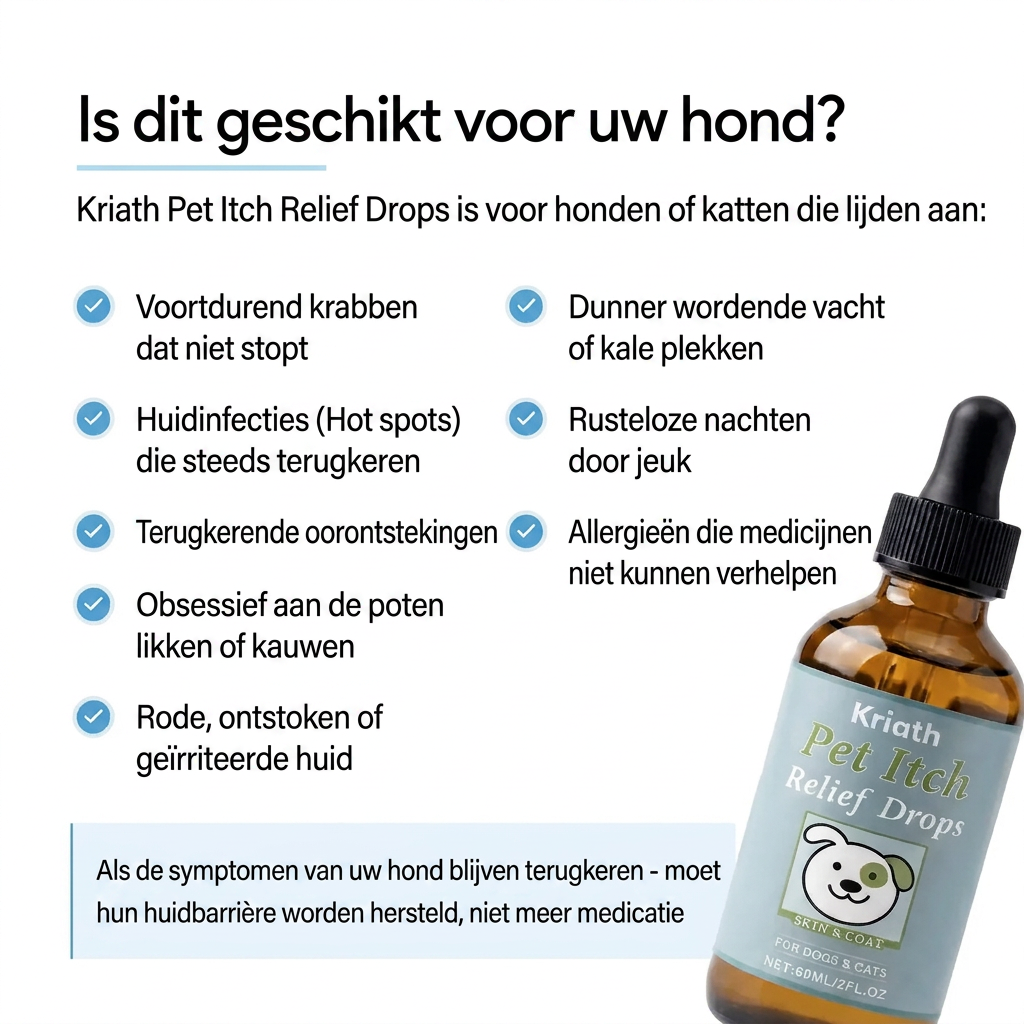 Kriath Pet Itch Relief Drops